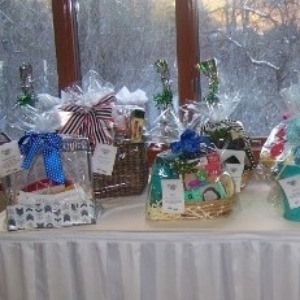 Gift baskets for The Raffle